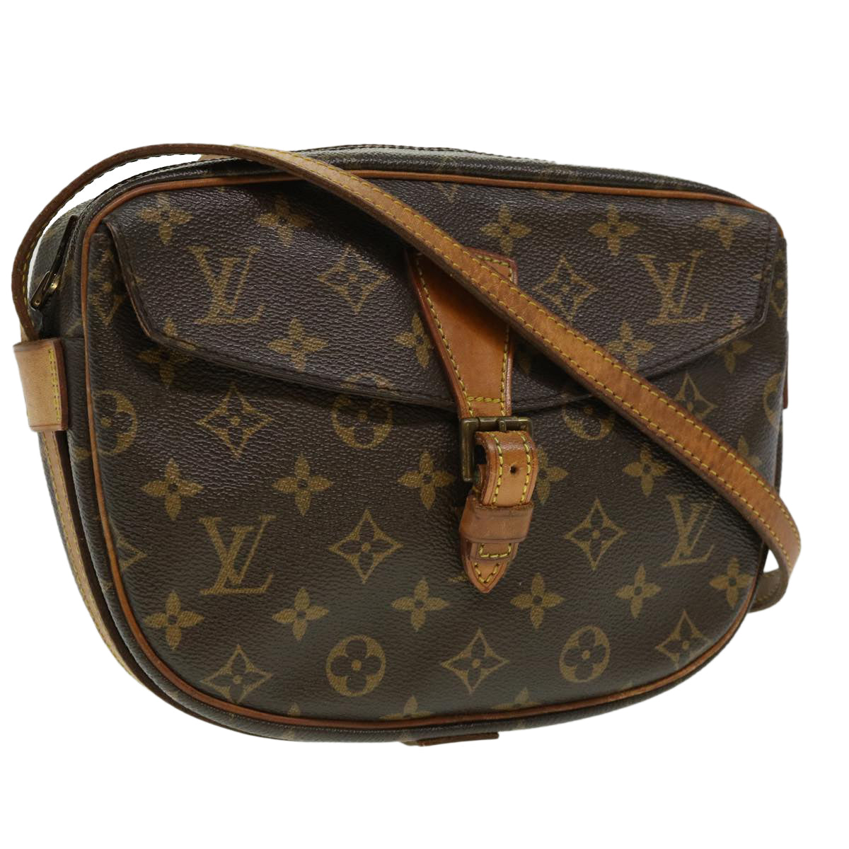 LOUIS VUITTON Monogram Jeune Fille MM Shoulder Bag M51226 LV fm1730