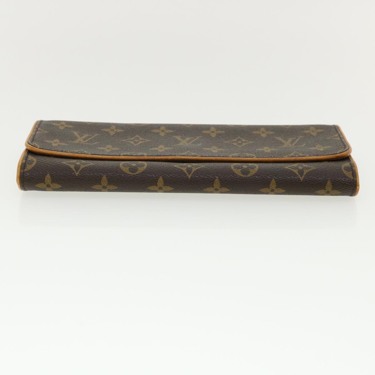 LOUIS VUITTON Monogram Pochette Twin GM Shoulder Bag M51852 LV fm1736