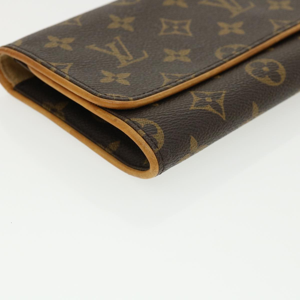 LOUIS VUITTON Monogram Pochette Twin GM Shoulder Bag M51852 LV fm1736