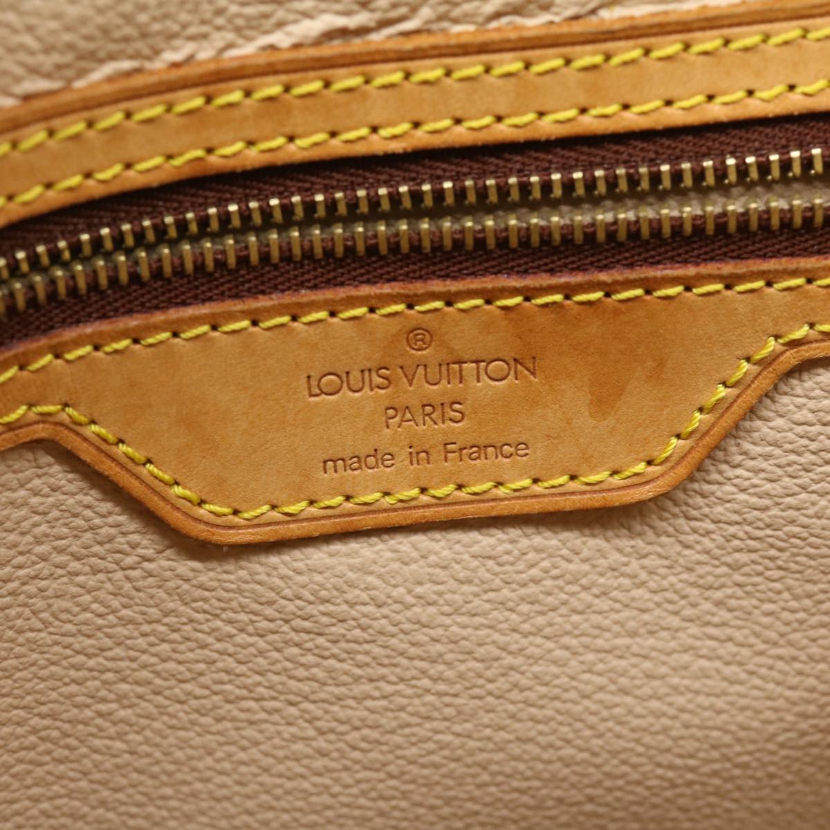 LOUIS VUITTON Monogram Bucket GM Shoulder Bag M42236 LV fm1737