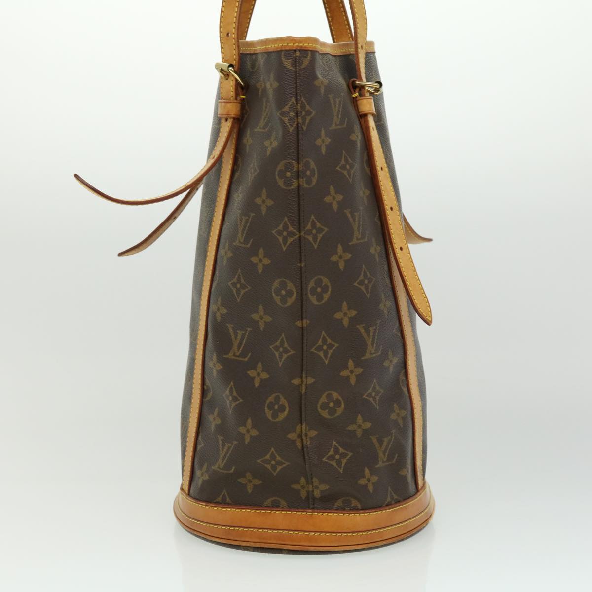 LOUIS VUITTON Monogram Bucket GM Shoulder Bag M42236 LV fm1737