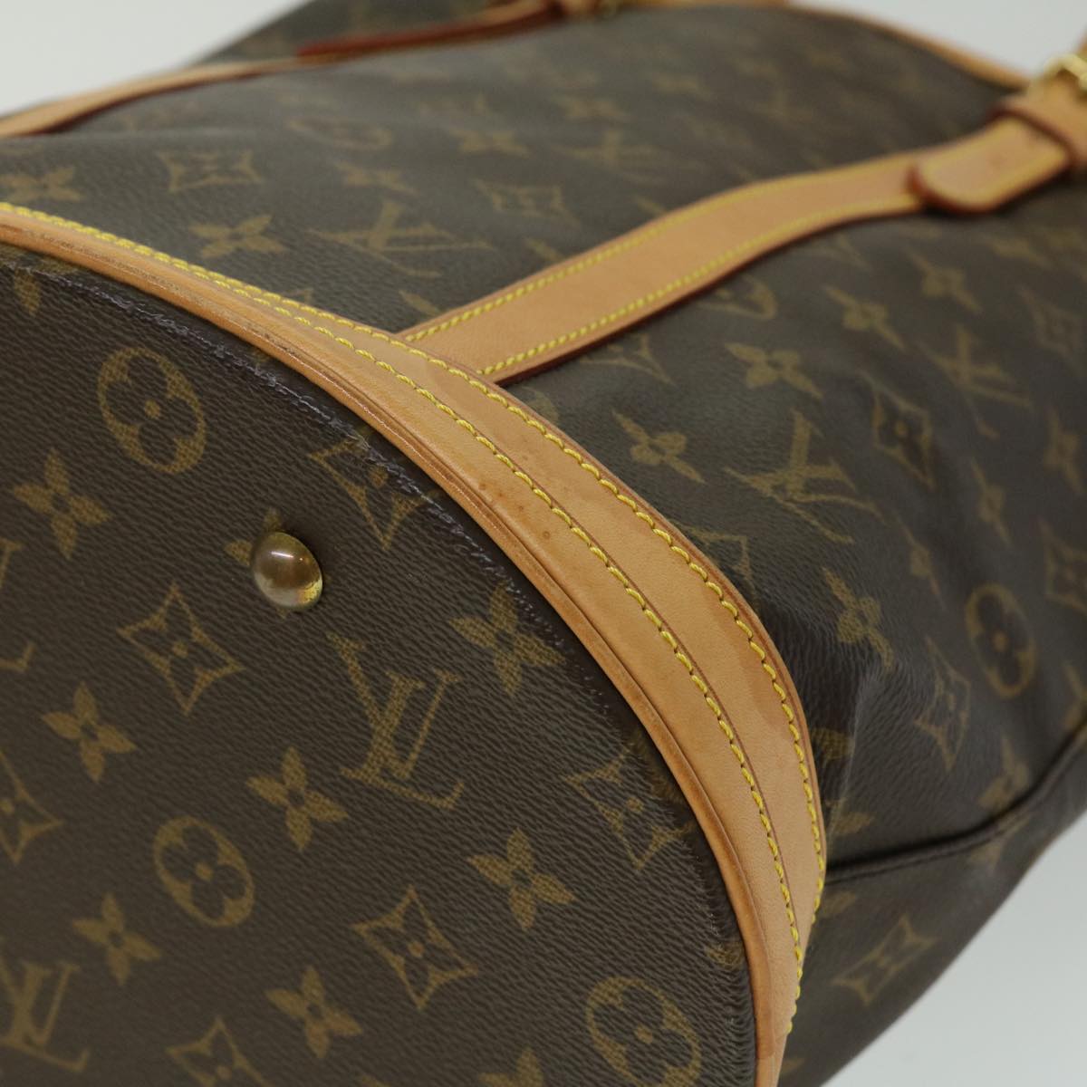 LOUIS VUITTON Monogram Bucket GM Shoulder Bag M42236 LV fm1737