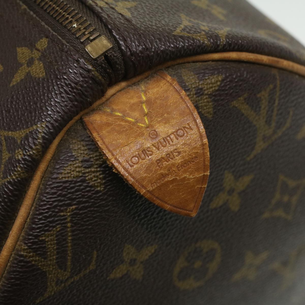 LOUIS VUITTON Monogram Speedy 40 Hand Bag M41522 LV fm1948