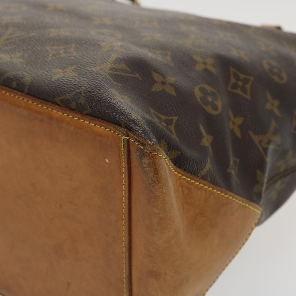 LOUIS VUITTON Monogram Cabas Mezzo Tote Bag M51151 LV fm2005