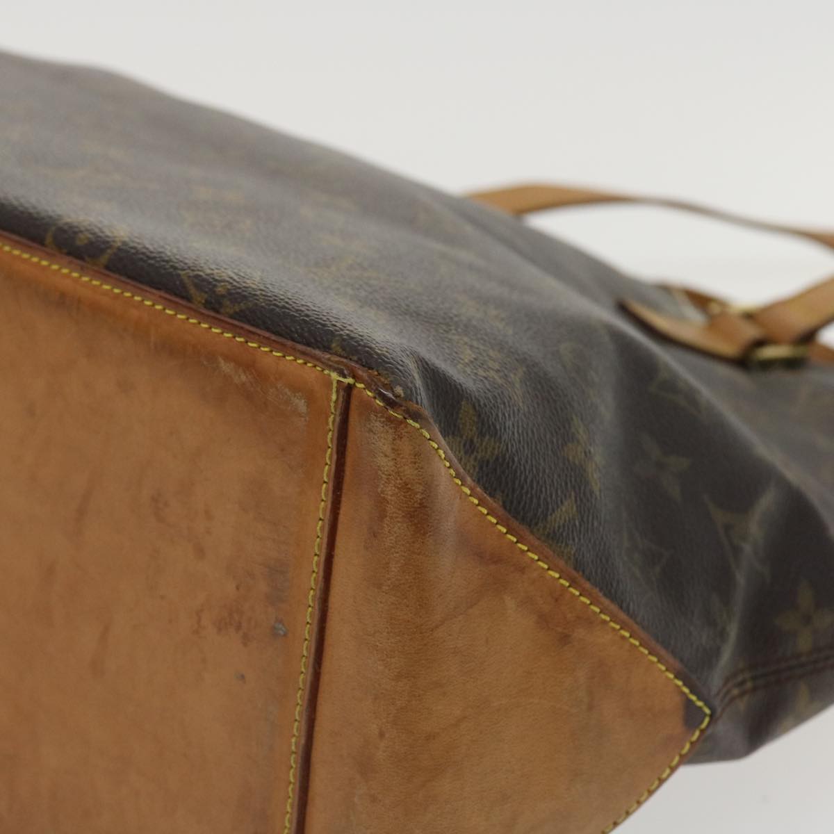 LOUIS VUITTON Monogram Cabas Mezzo Tote Bag M51151 LV fm2005