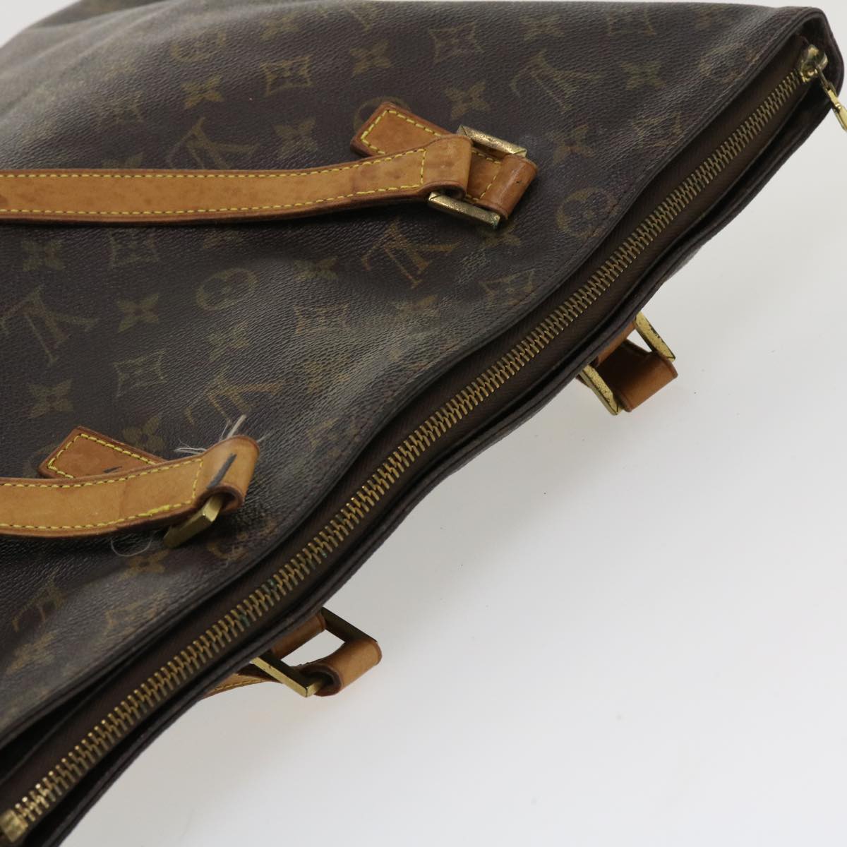 LOUIS VUITTON Monogram Cabas Mezzo Tote Bag M51151 LV fm2005
