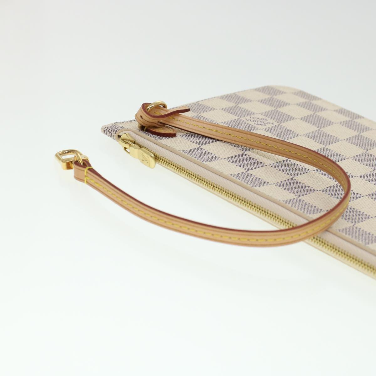 LOUIS VUITTON Damier Azur Neverfull MM Tote Bag N41605 LV fm2414