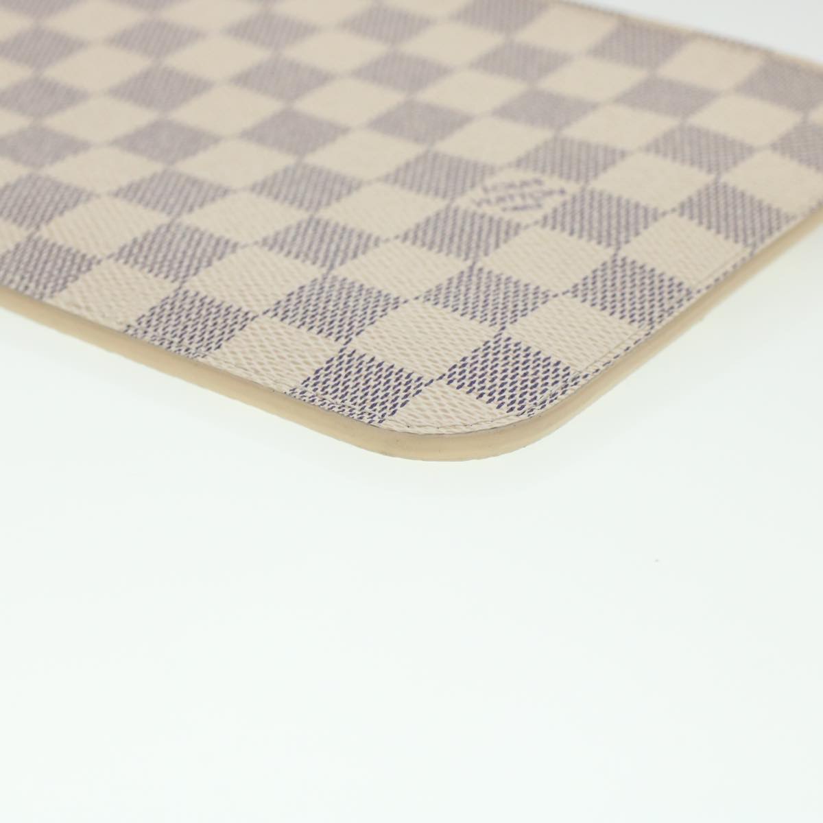 LOUIS VUITTON Damier Azur Neverfull MM Tote Bag N41605 LV fm2414