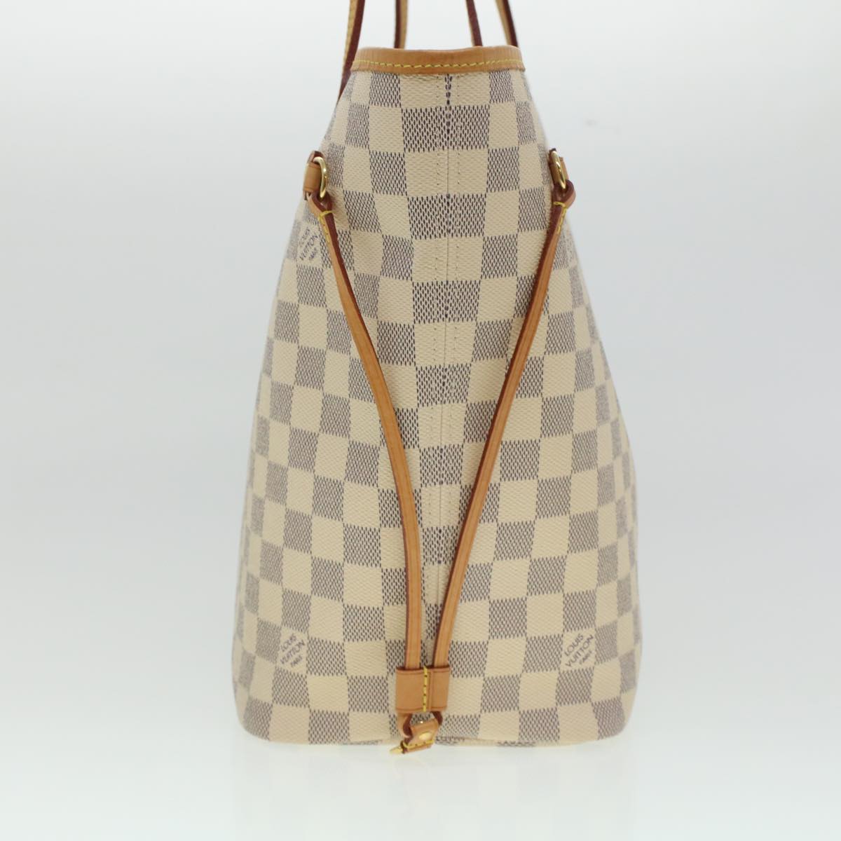 LOUIS VUITTON Damier Azur Neverfull MM Tote Bag N41605 LV fm2414