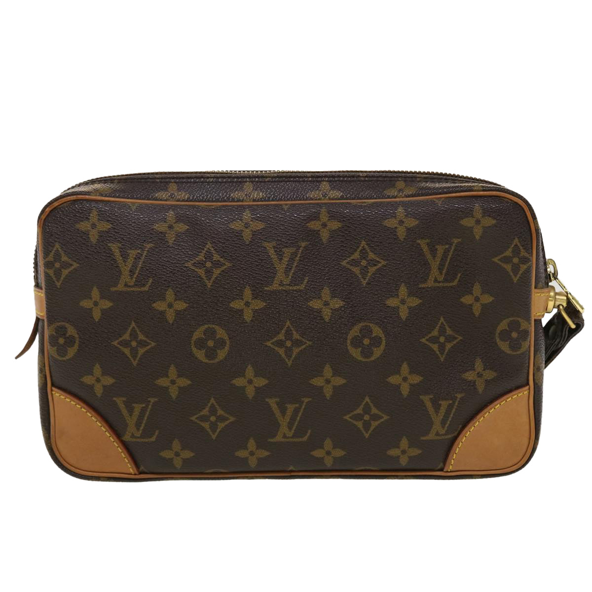 LOUIS VUITTON Monogram Marly Dragonne GM Clutch Bag M51825 LV fm2446