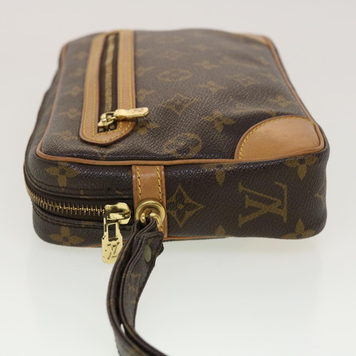 LOUIS VUITTON Monogram Marly Dragonne GM Clutch Bag M51825 LV fm2446