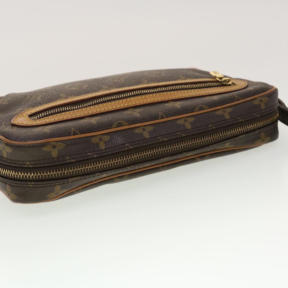 LOUIS VUITTON Monogram Marly Dragonne GM Clutch Bag M51825 LV fm2446