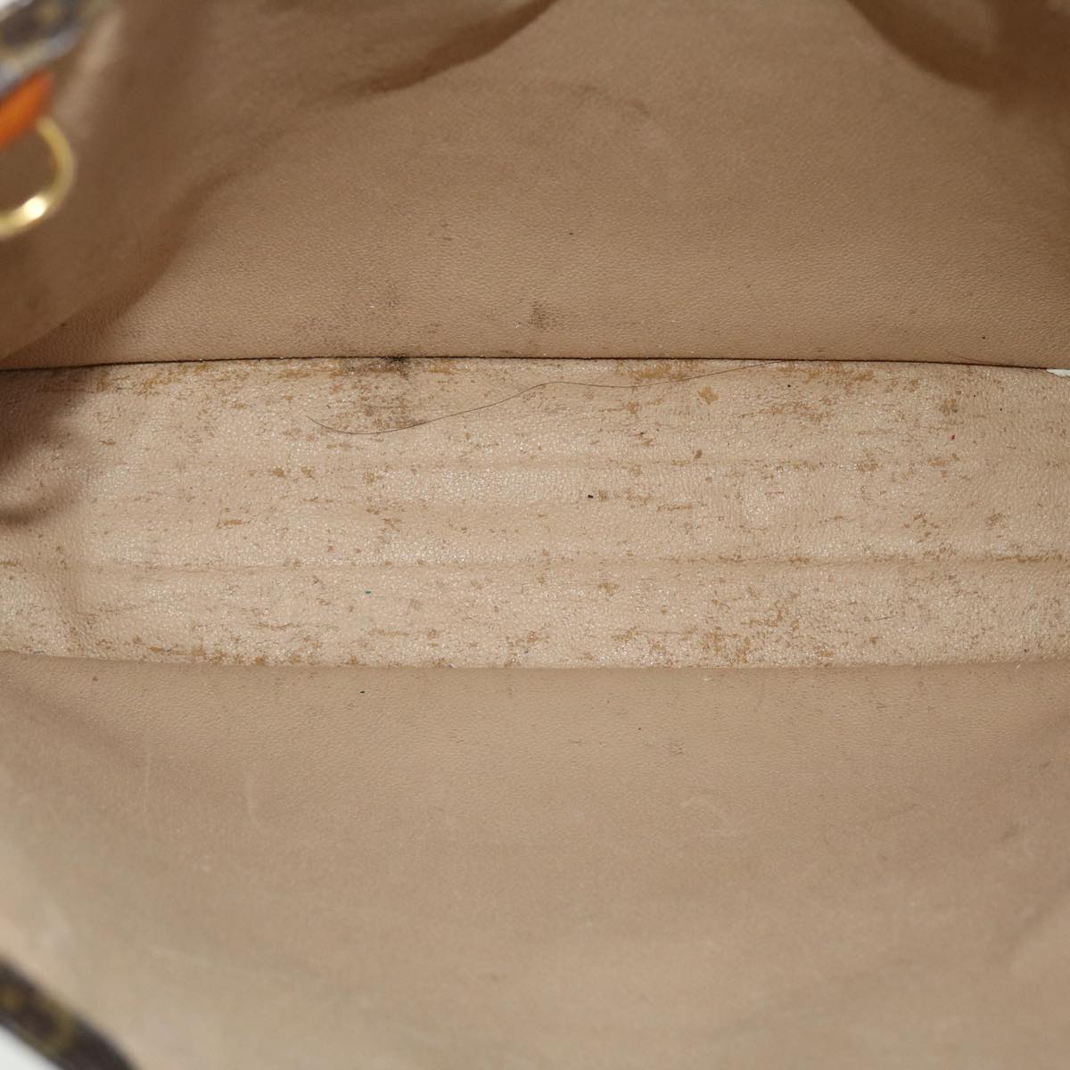 LOUIS VUITTON Monogram Sac Plat Hand Bag M51140 LV fm2448
