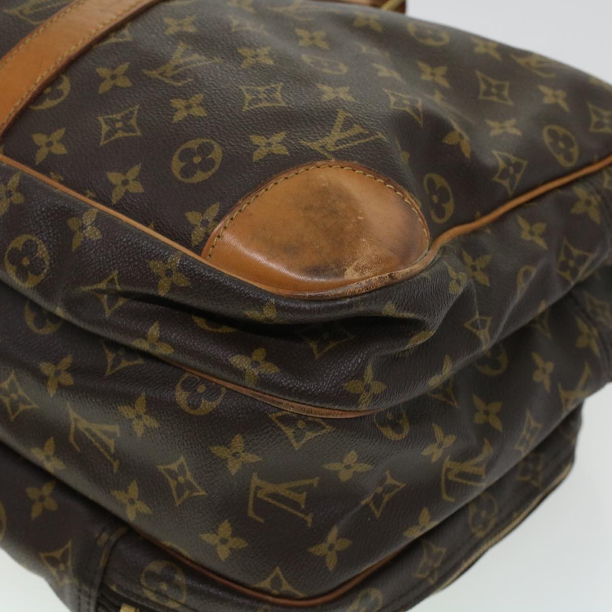 LOUIS VUITTON Monogram Sac Trois Posh 50 Boston Bag M41376 LV fm2454