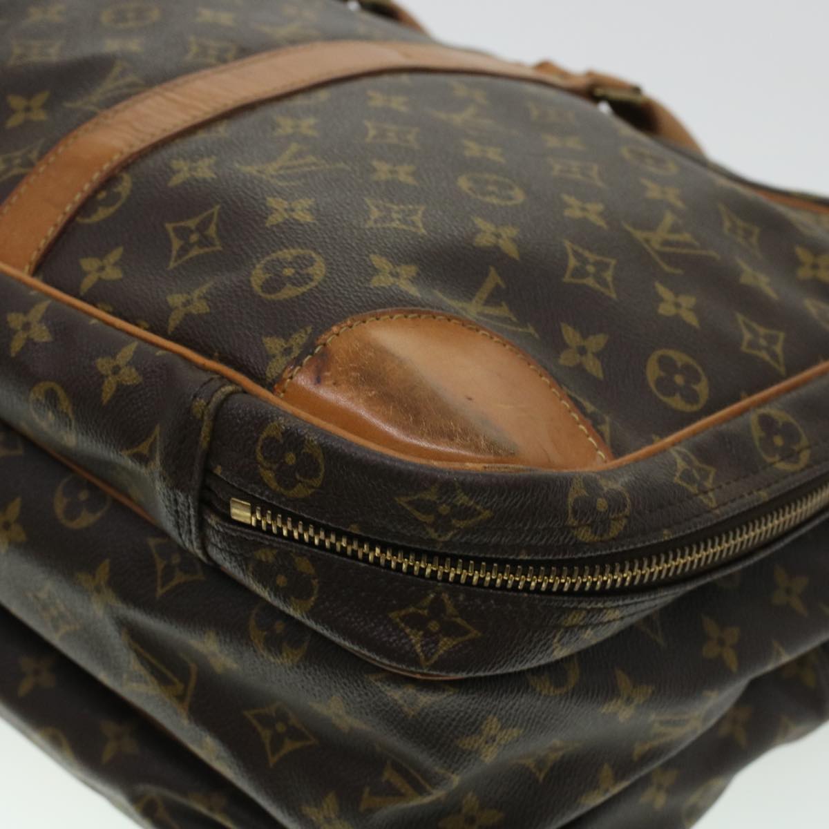 LOUIS VUITTON Monogram Sac Trois Posh 50 Boston Bag M41376 LV fm2454