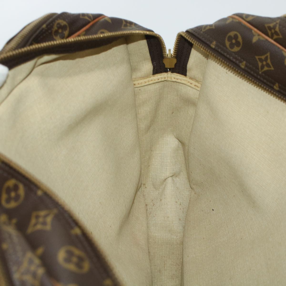 LOUIS VUITTON Monogram Sac Trois Posh 50 Boston Bag M41376 LV fm2454