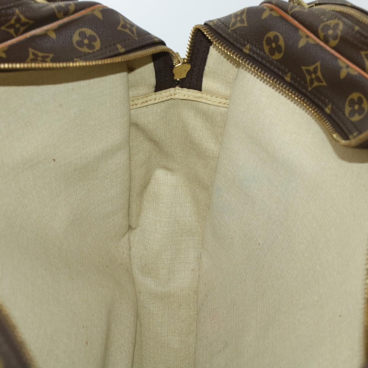 LOUIS VUITTON Monogram Sac Trois Posh 50 Boston Bag M41376 LV fm2454