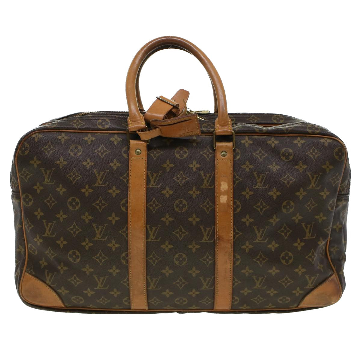 LOUIS VUITTON Monogram Sac Trois Posh 50 Boston Bag M41376 LV fm2454