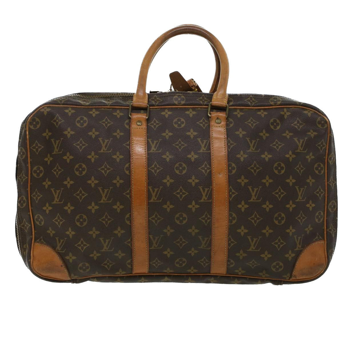 LOUIS VUITTON Monogram Sac Trois Posh 50 Boston Bag M41376 LV fm2454