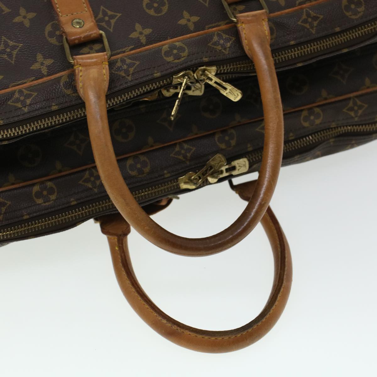 LOUIS VUITTON Monogram Sac Trois Posh 50 Boston Bag M41376 LV fm2454