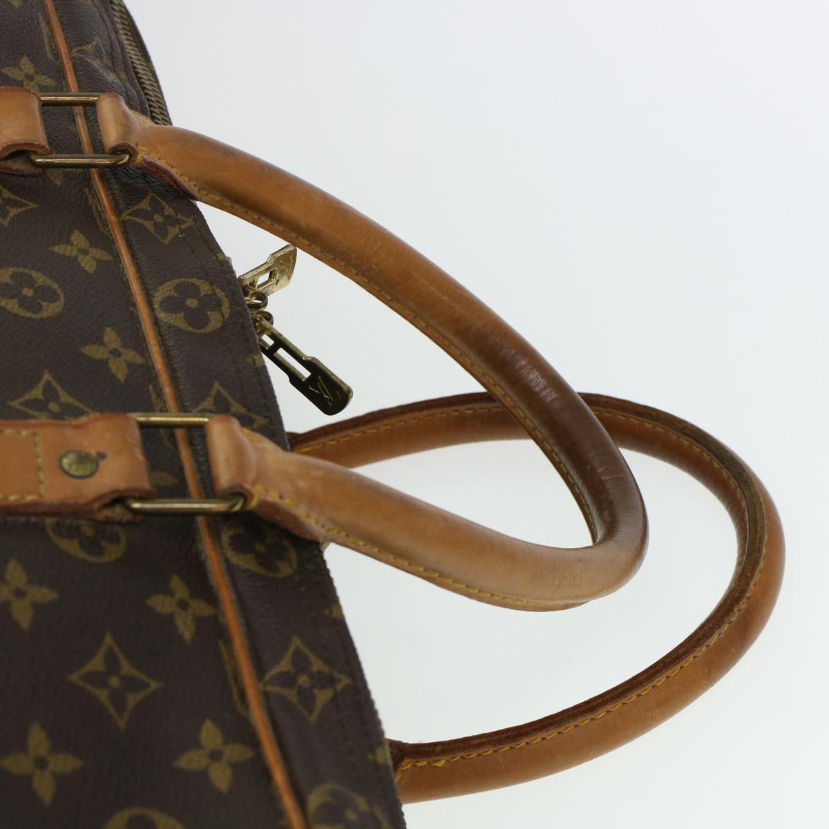 LOUIS VUITTON Monogram Sac Trois Posh 50 Boston Bag M41376 LV fm2454