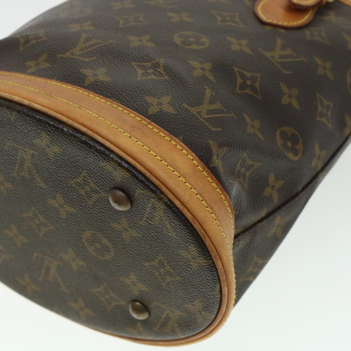 LOUIS VUITTON Monogram Bucket PM Shoulder Bag M42238 LV fm2459
