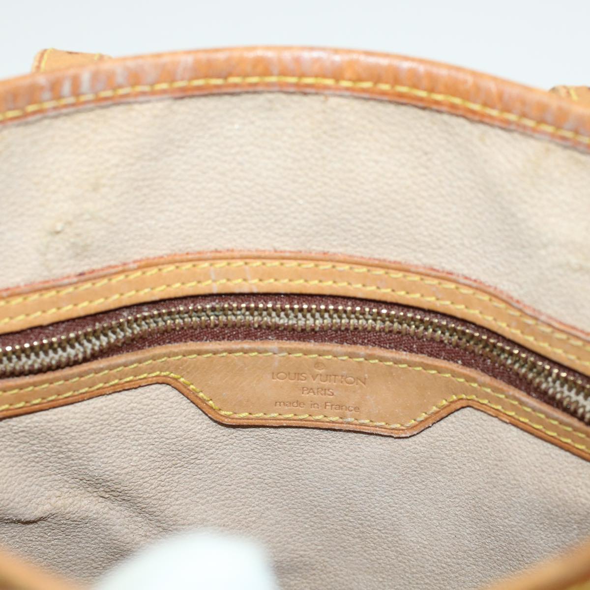 LOUIS VUITTON Monogram Bucket PM Shoulder Bag M42238 LV fm2459