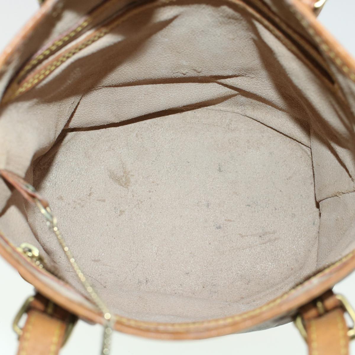 LOUIS VUITTON Monogram Bucket PM Shoulder Bag M42238 LV fm2459