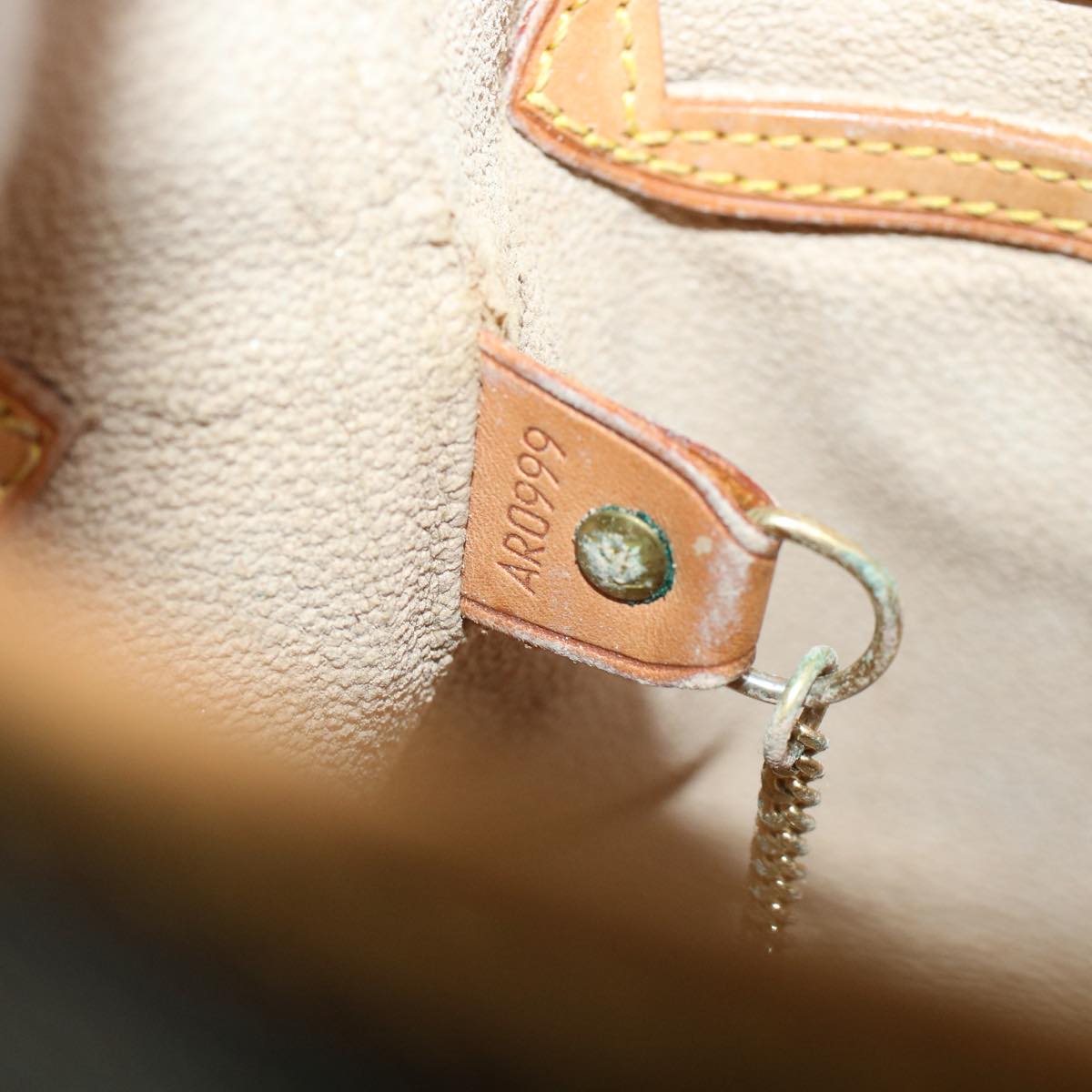 LOUIS VUITTON Monogram Bucket PM Shoulder Bag M42238 LV fm2459