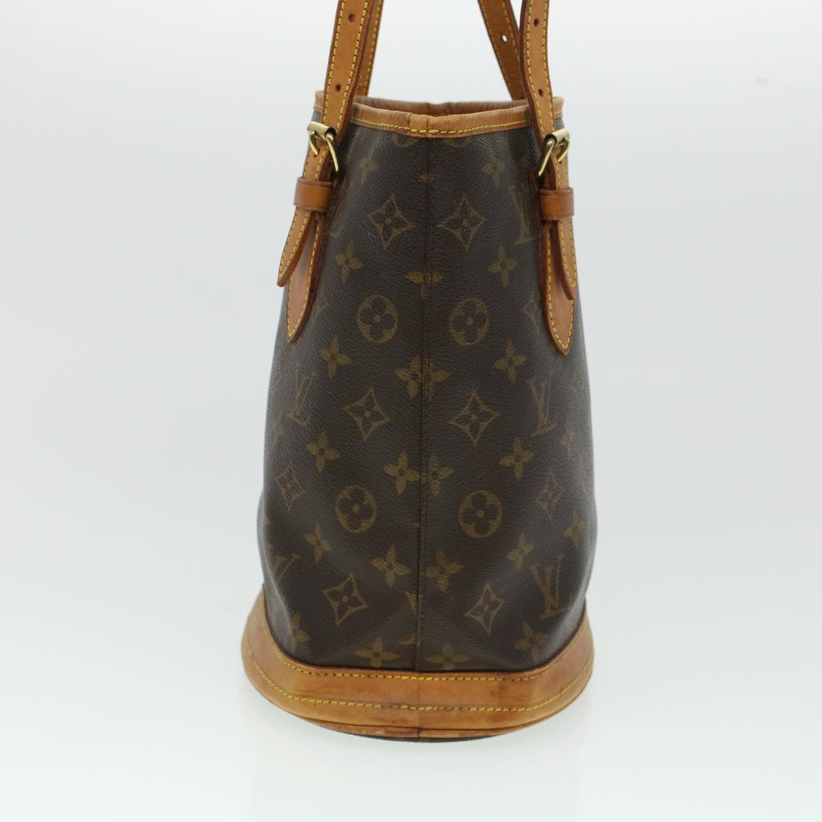 LOUIS VUITTON Monogram Bucket PM Shoulder Bag M42238 LV fm2459