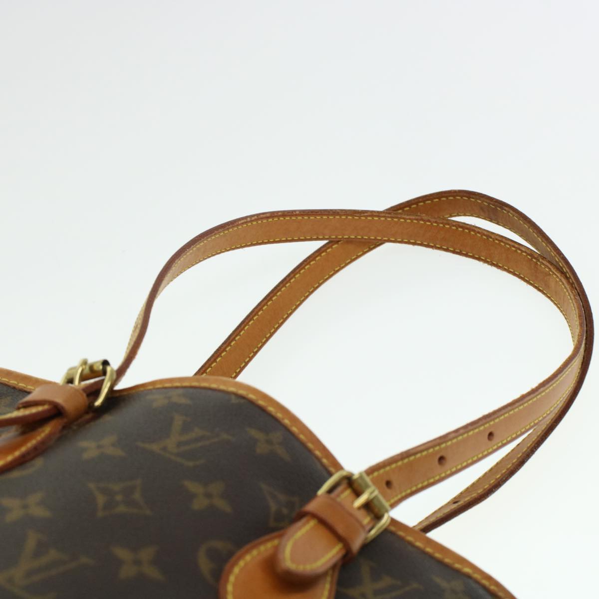 LOUIS VUITTON Monogram Bucket PM Shoulder Bag M42238 LV fm2459