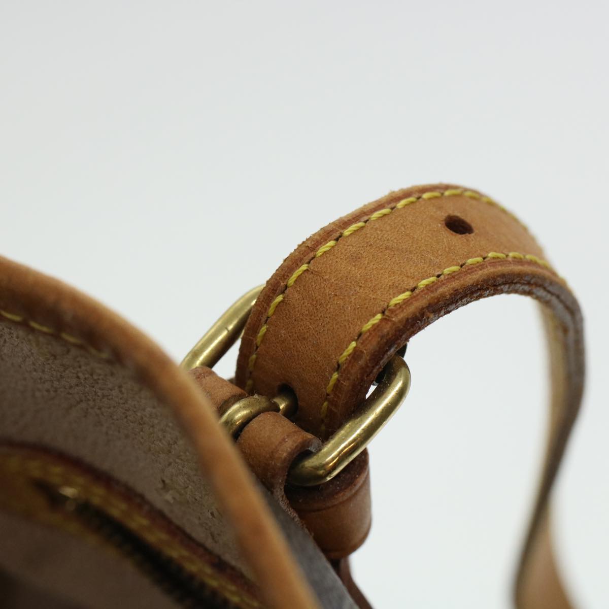 LOUIS VUITTON Monogram Bucket PM Shoulder Bag M42238 LV fm2459