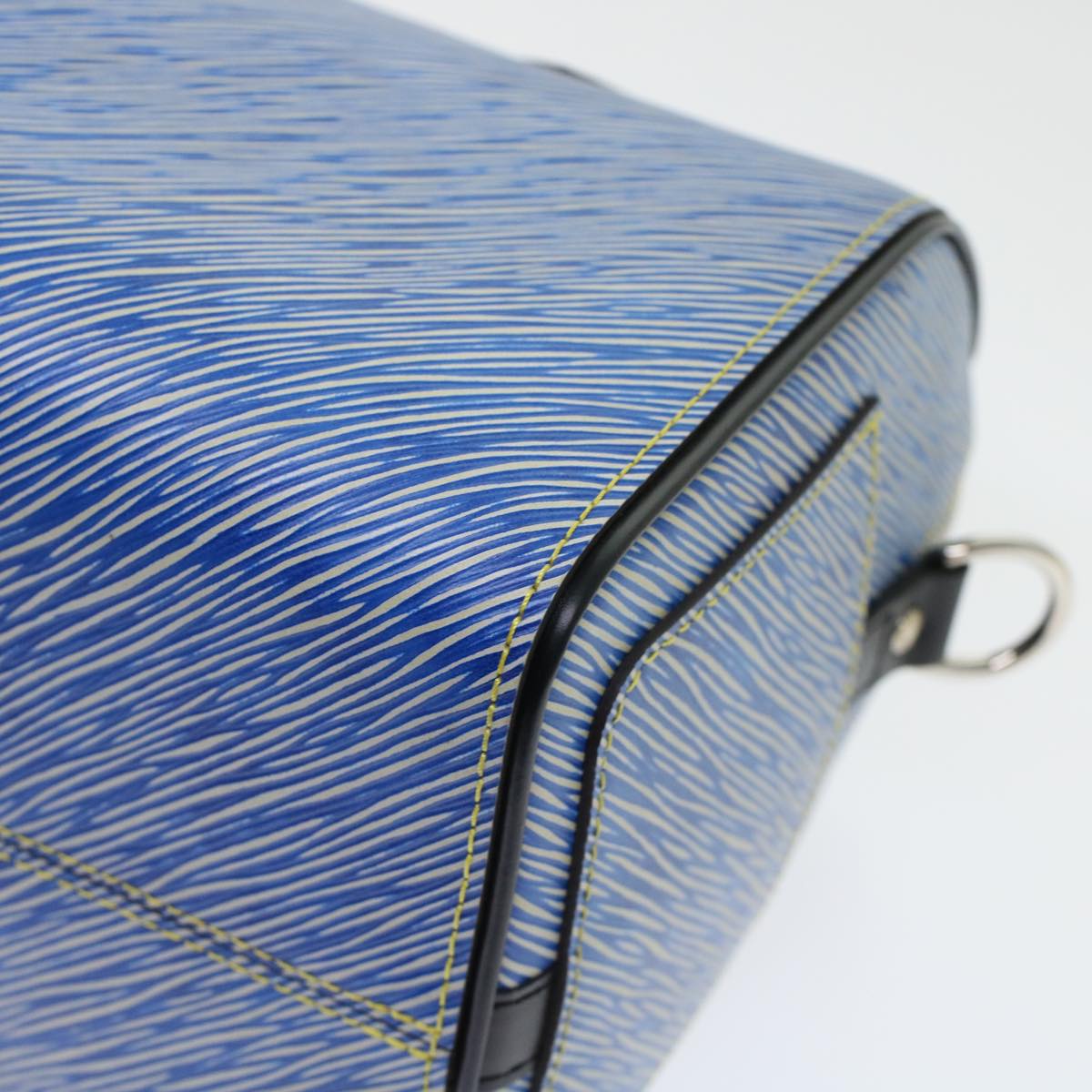LOUIS VUITTON Epi Speedy Bandouliere 25 Hand Bag Blue M51280 LV fm2466