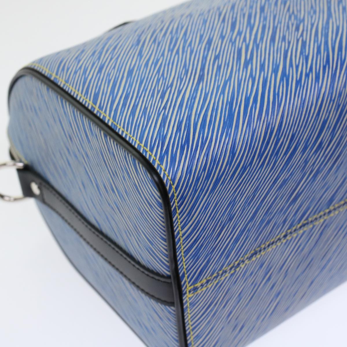 LOUIS VUITTON Epi Speedy Bandouliere 25 Hand Bag Blue M51280 LV fm2466