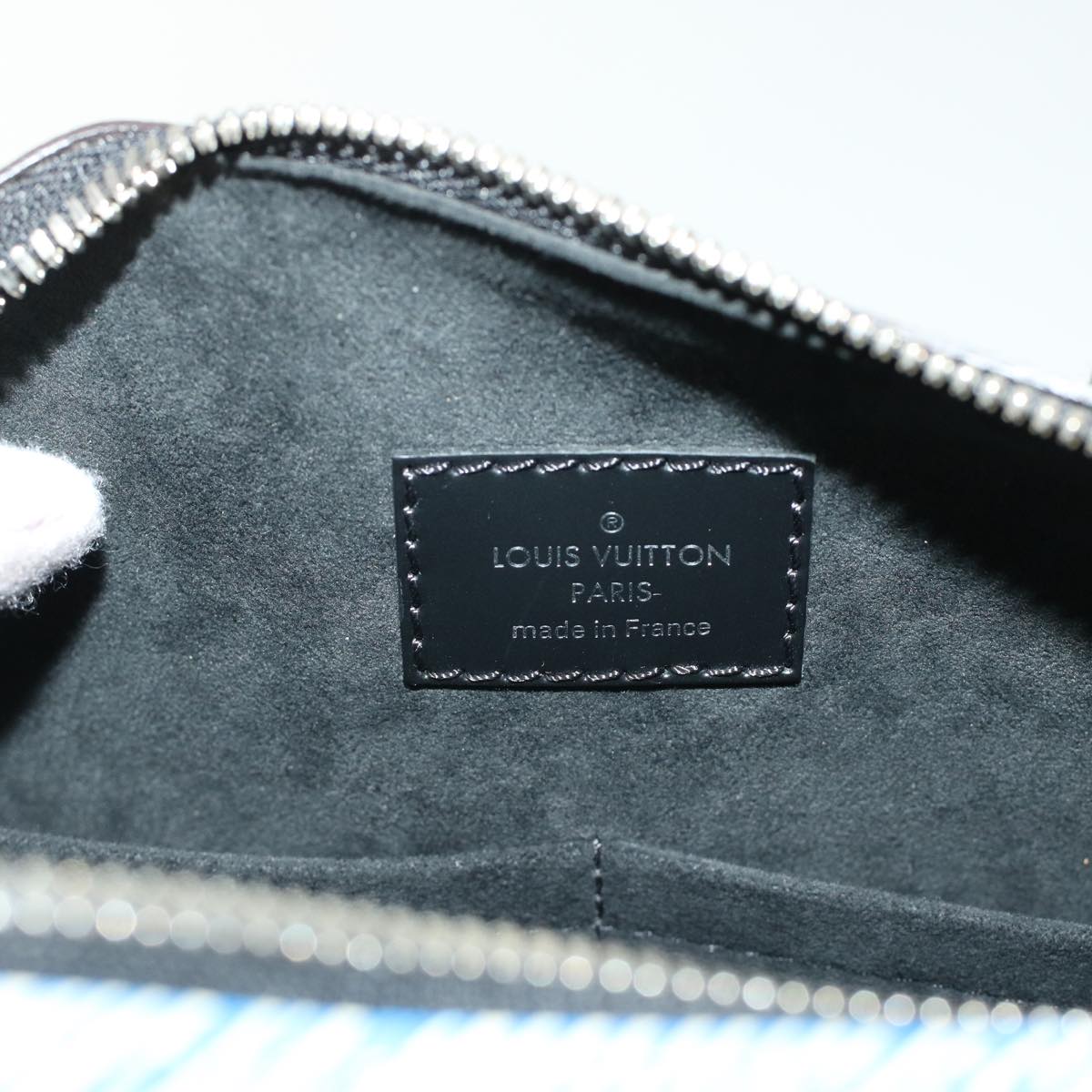 LOUIS VUITTON Epi Speedy Bandouliere 25 Hand Bag Blue M51280 LV fm2466