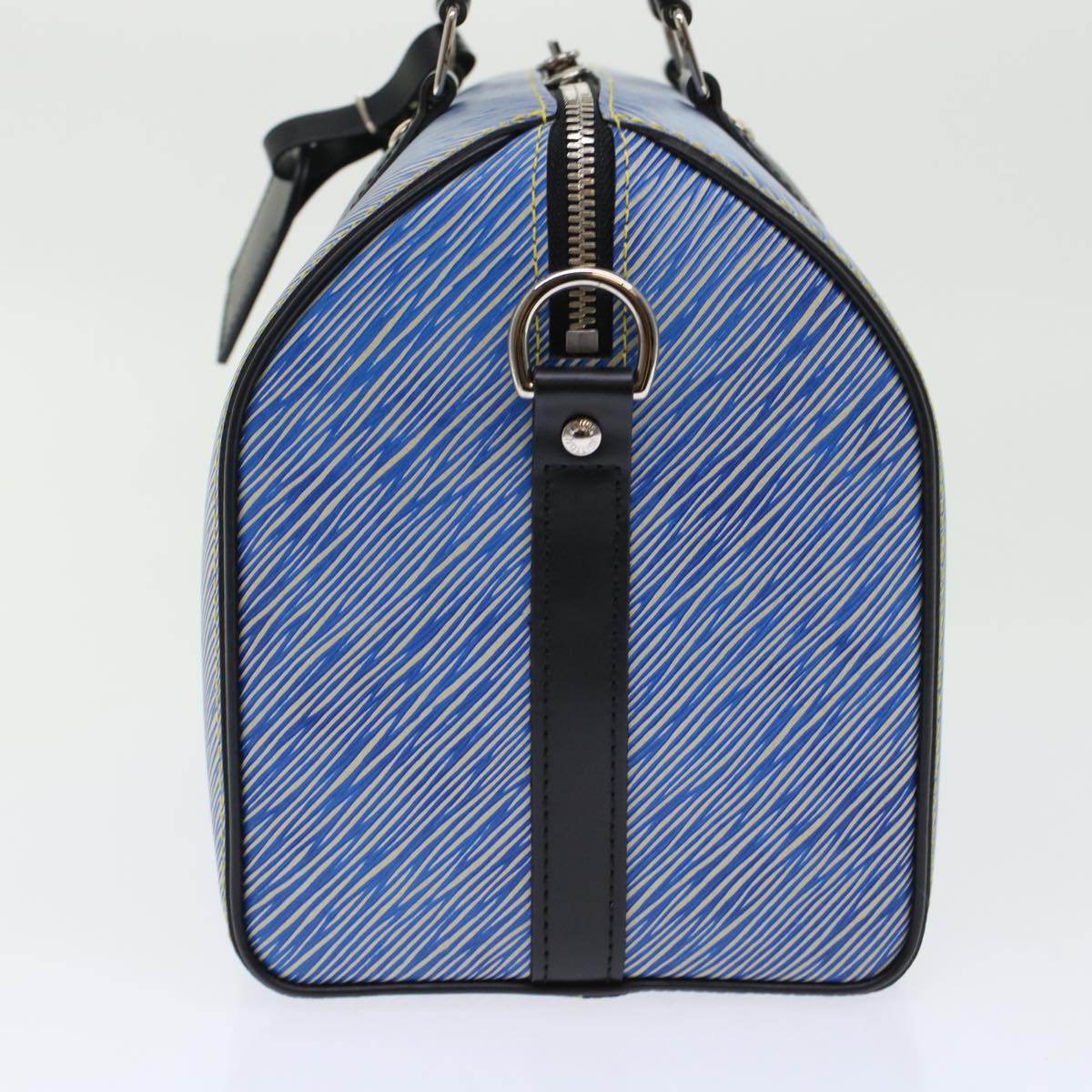 LOUIS VUITTON Epi Speedy Bandouliere 25 Hand Bag Blue M51280 LV fm2466