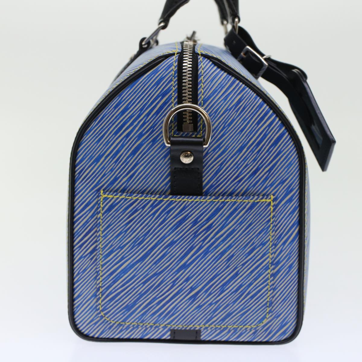 LOUIS VUITTON Epi Speedy Bandouliere 25 Hand Bag Blue M51280 LV fm2466