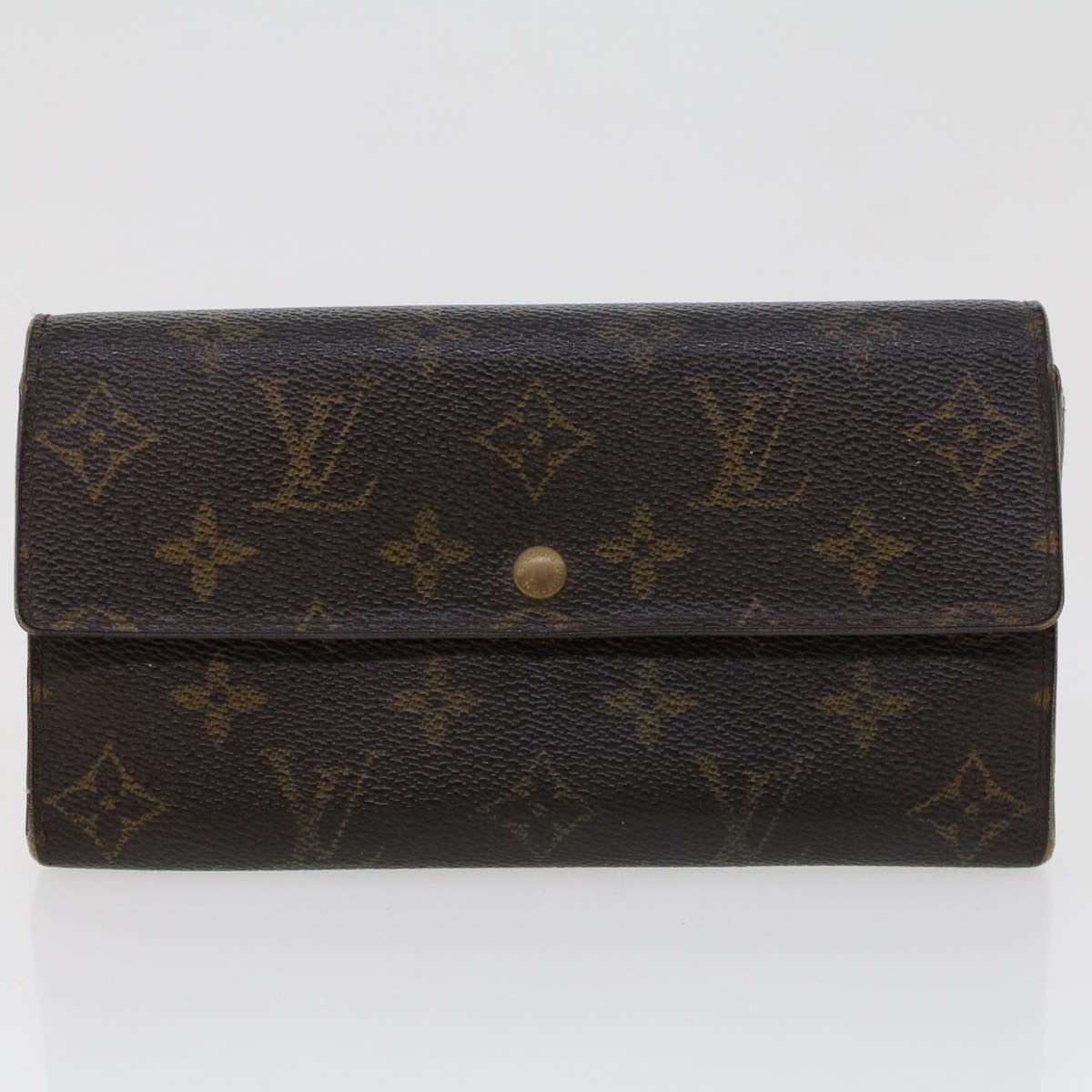 LOUIS VUITTON Monogram Long Wallet 4Set LV fm2472