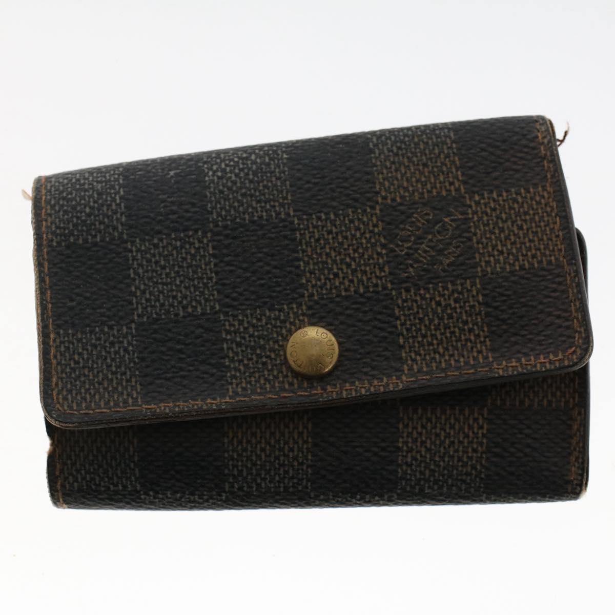 LOUIS VUITTON Monogram Damier Ebene Key Case 4Set LV fm2620