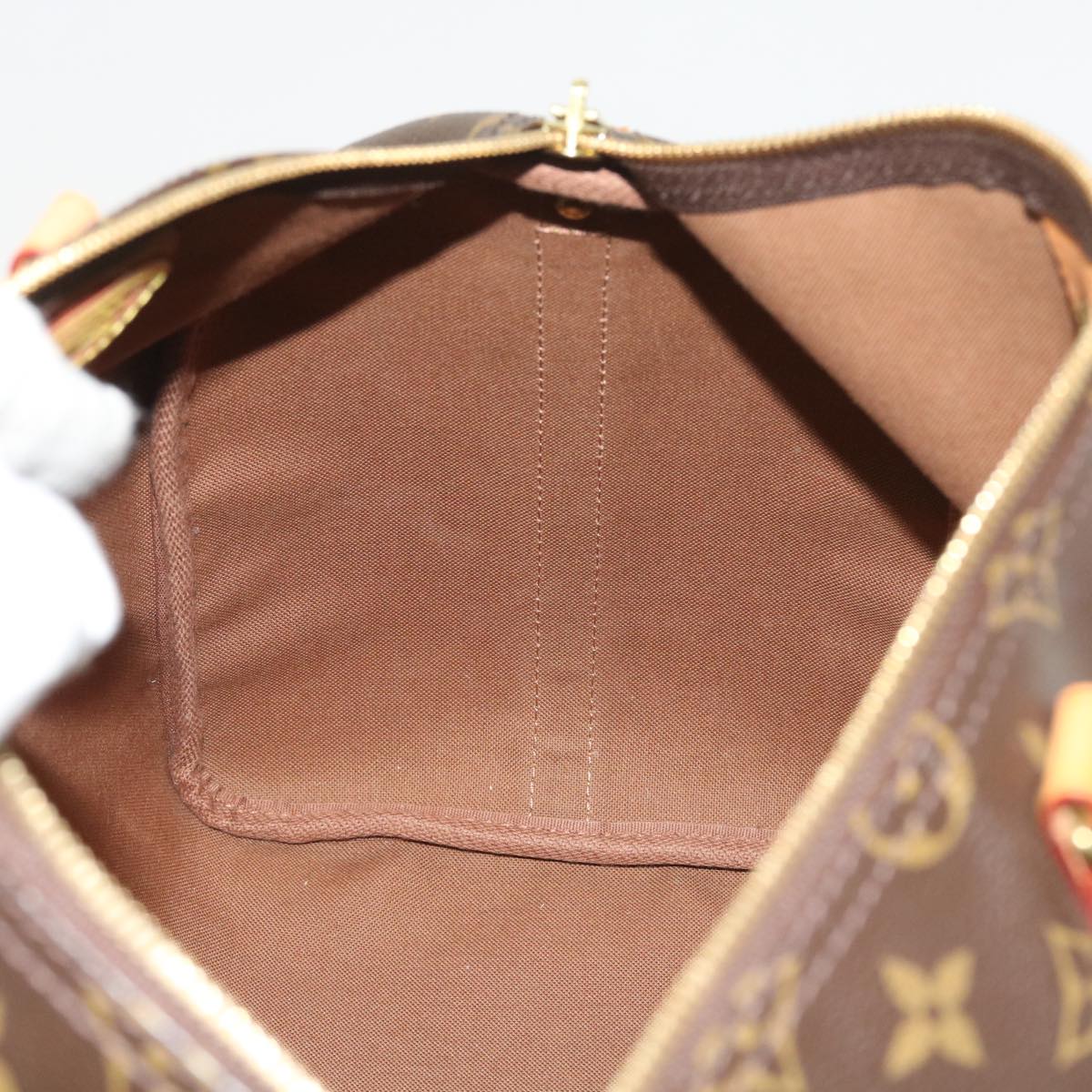 LOUIS VUITTON Monogram Speedy Bandouliere 35 Hand Bag M41111 LV fm2792