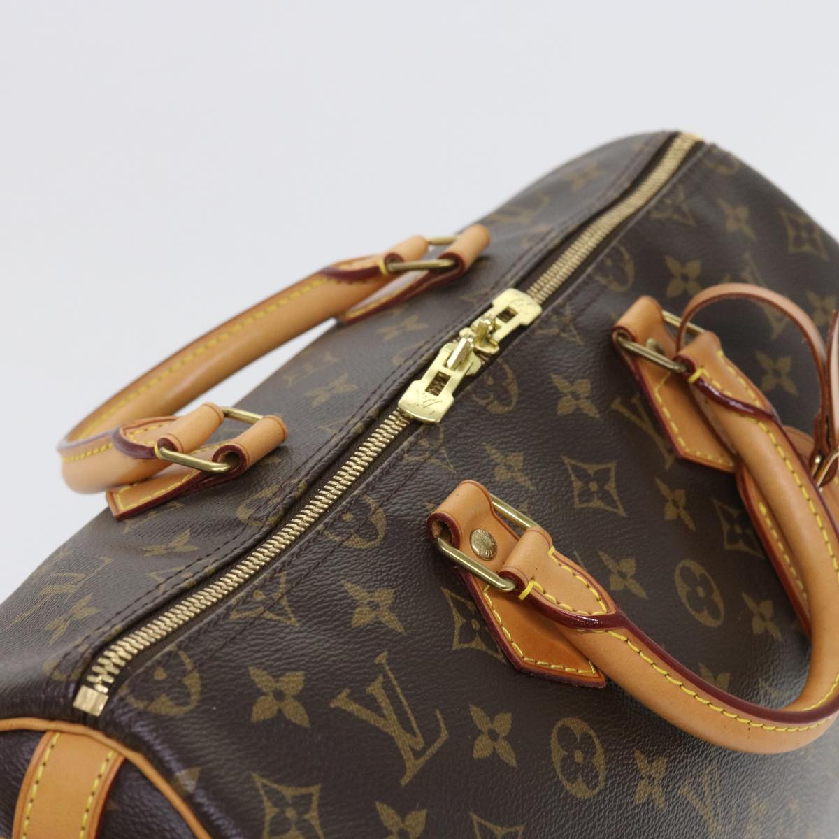 LOUIS VUITTON Monogram Speedy Bandouliere 35 Hand Bag M41111 LV fm2792