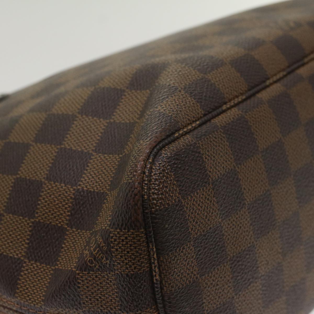 LOUIS VUITTON Damier Ebene Neverfull PM Tote Bag N51109 LV fm2798
