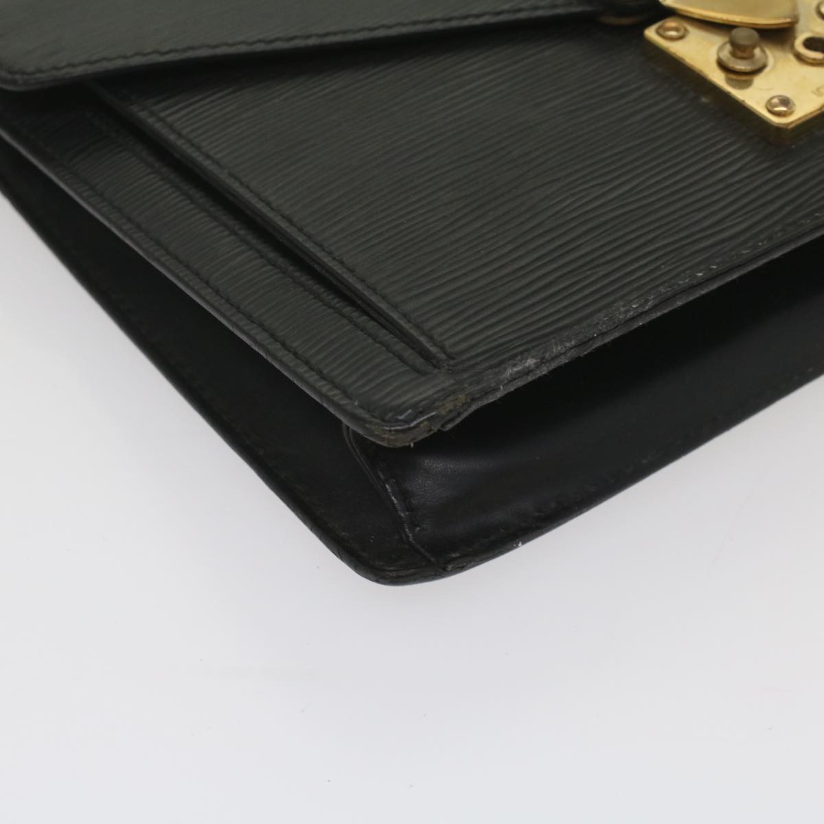 LOUIS VUITTON Epi Serie Dragonne Hand Bag Black M52612 LV fm2804