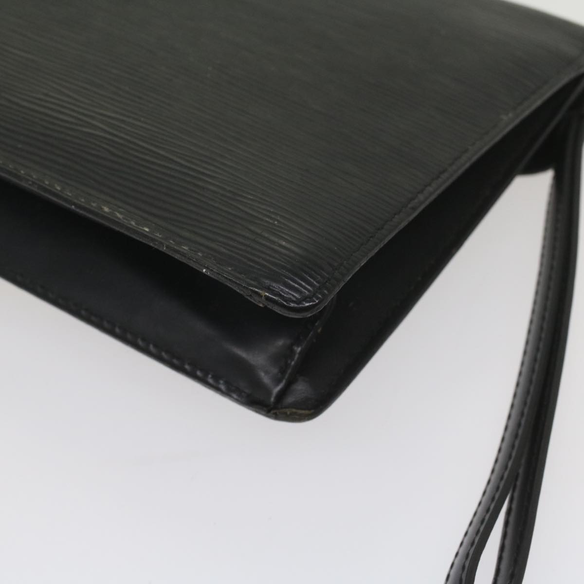 LOUIS VUITTON Epi Serie Dragonne Hand Bag Black M52612 LV fm2804