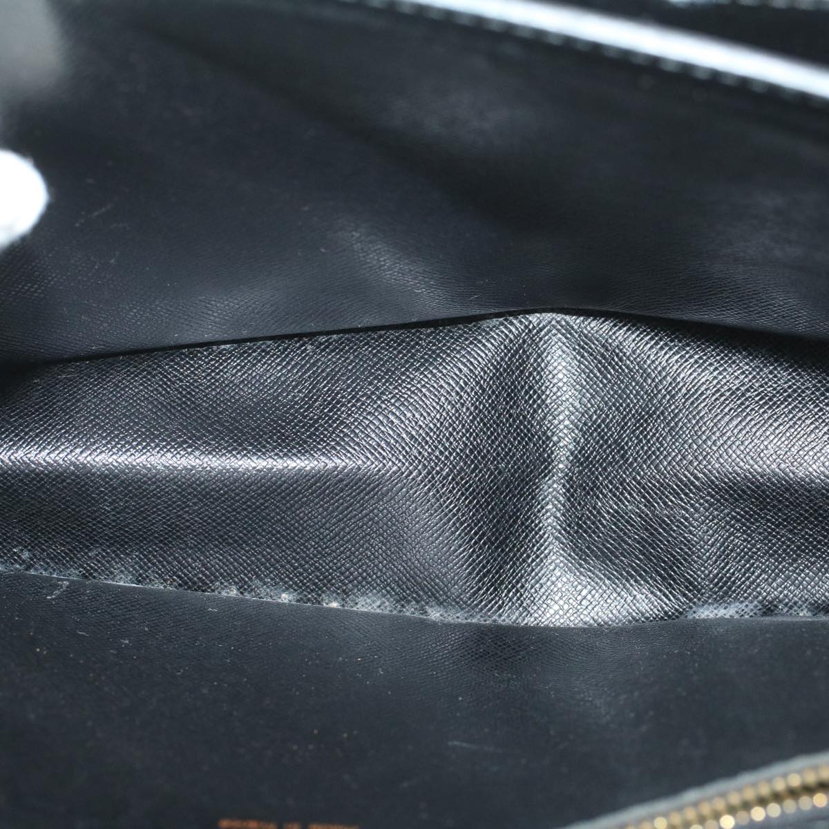 LOUIS VUITTON Epi Serie Dragonne Hand Bag Black M52612 LV fm2804