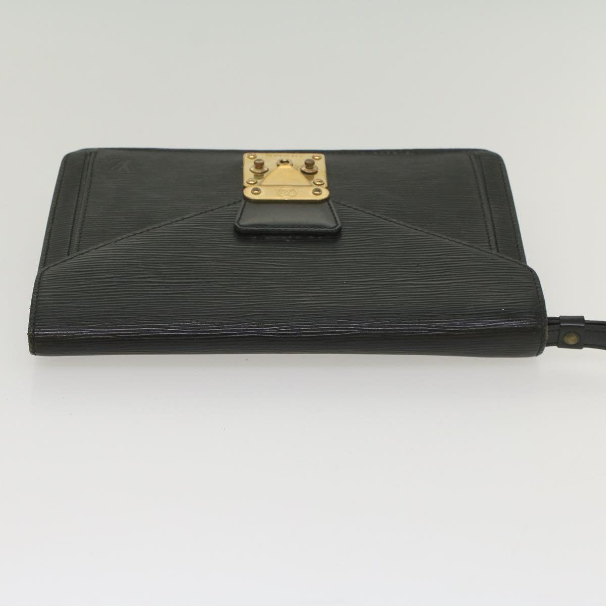 LOUIS VUITTON Epi Serie Dragonne Hand Bag Black M52612 LV fm2804