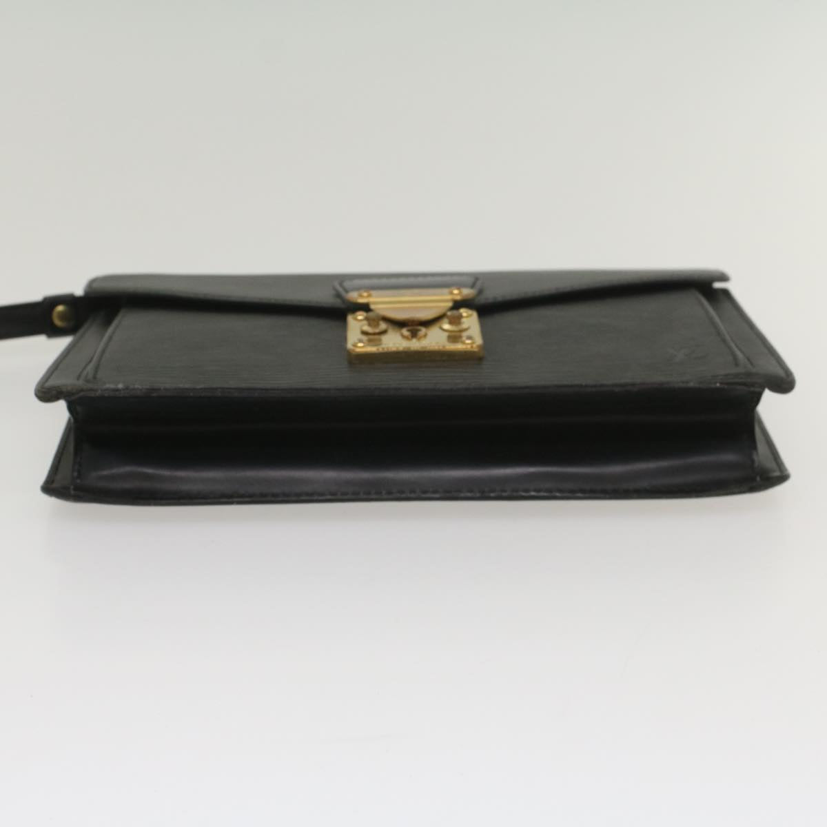 LOUIS VUITTON Epi Serie Dragonne Hand Bag Black M52612 LV fm2804