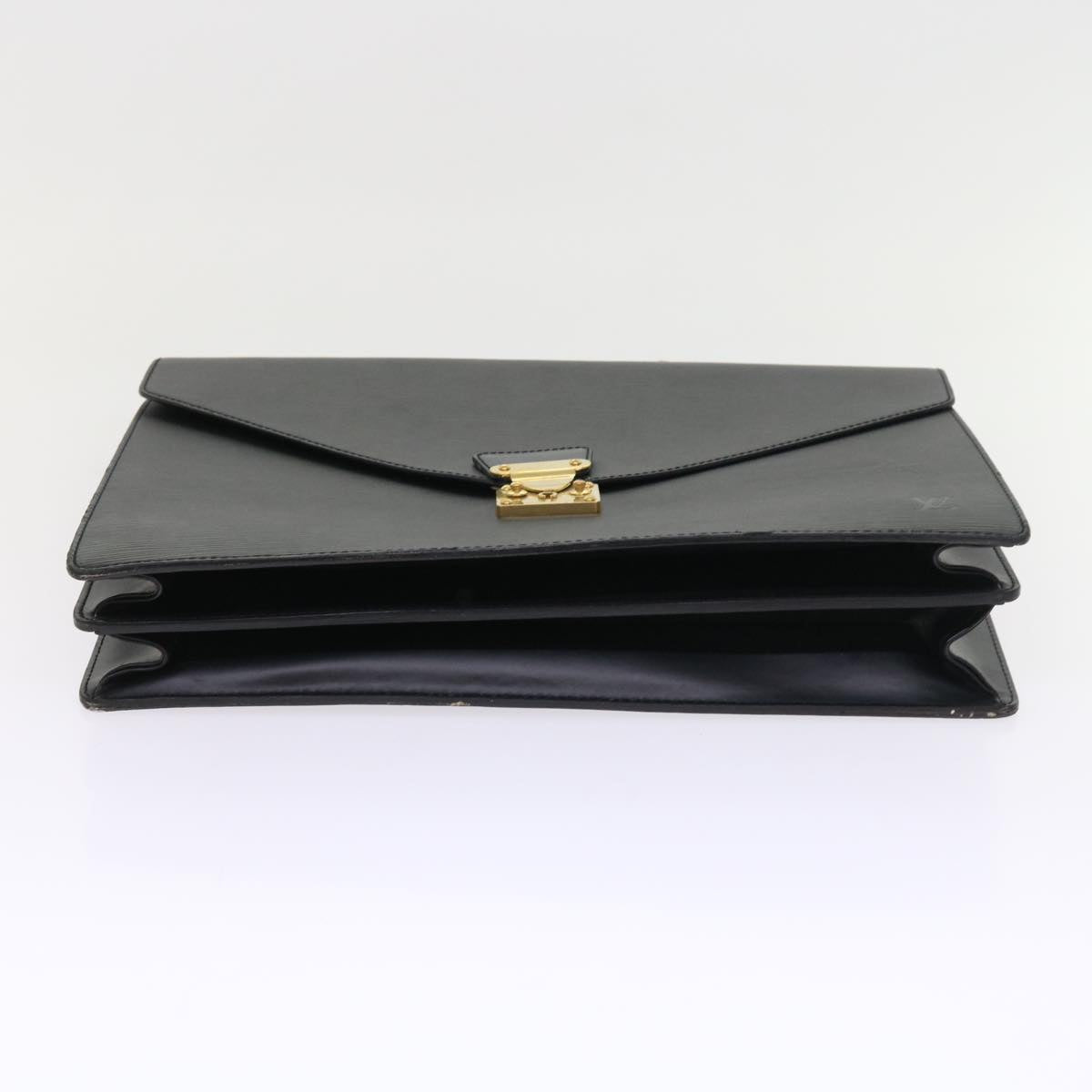 LOUIS VUITTON Epi Serviette Conseiller Briefcase Black M54422 LV fm2805