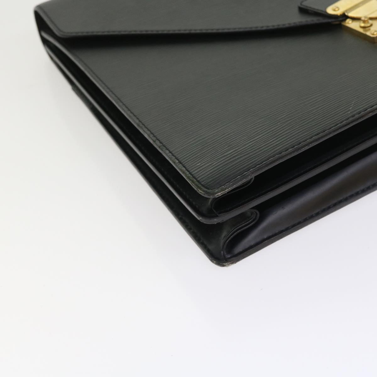 LOUIS VUITTON Epi Serviette Conseiller Briefcase Black M54422 LV fm2805