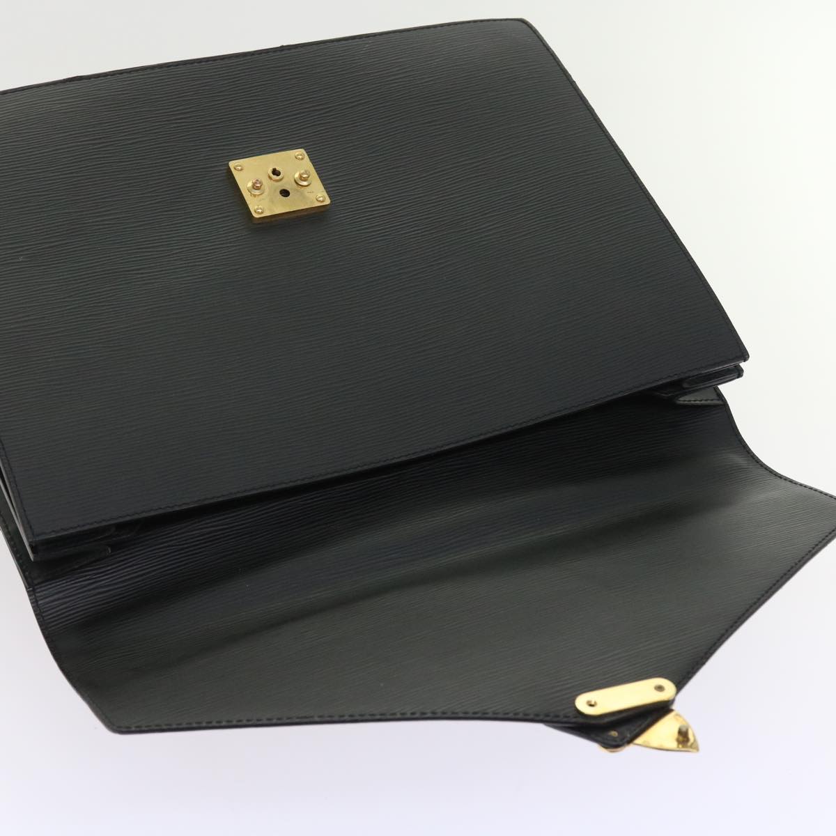 LOUIS VUITTON Epi Serviette Conseiller Briefcase Black M54422 LV fm2805